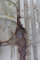 Restoration of old cmaping car, oldtimer