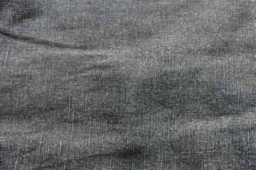 rustic Gray linen plain natural cotton fabric