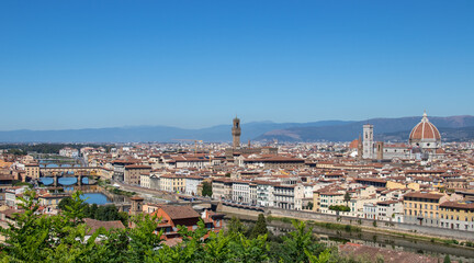 Obraz premium Landscape of Florence, Tuscany, Italy