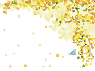 Background image of autumn leaves3