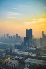 Mumbai skyline at dawn