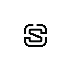 S logo vector alphabet abstract  icon illustrations