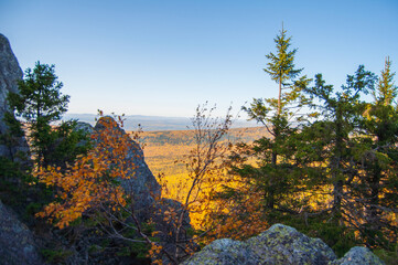Obraz premium autumn in the mountains