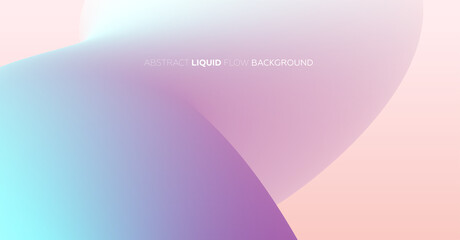 Abstract background with beautiful liquid fluid geometric elements for posters, placards and brochures. Eps10 vector illustration.