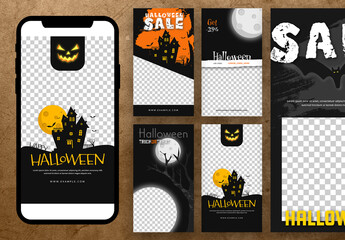 Halloween Social Story Layouts