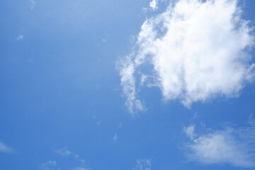 Obraz premium blue sky with clouds