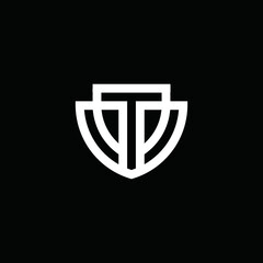 T logo vector icon illustrations