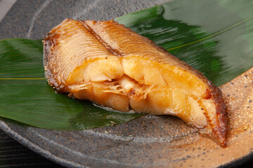 カラスカレイの煮物