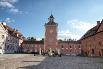 Polska - Mazury - Lidzbark Warmiński. Zamek Biskupów Warmińskich.