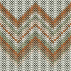 Woolen zig zal lines knit texture geometric  - obrazy, fototapety, plakaty