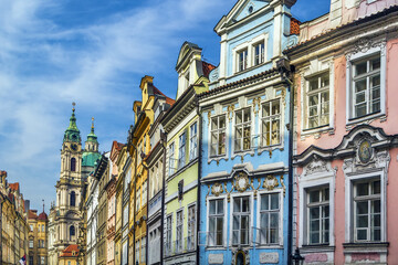 Street in Prague, Czech republic