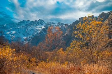 Autumn in the mountains.