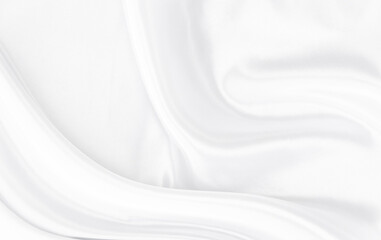 White gray satin texture that is white silver fabric silk background with beautiful soft blur pattern natural.