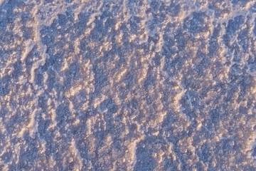 Crystals of pink salt natural background