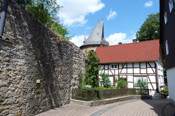 Stadtmauer Korbach Reichsstadt Deutschland Hansestadt Hessen