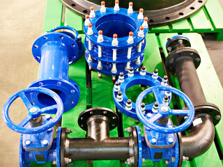 Dismantling inserts of water supply system