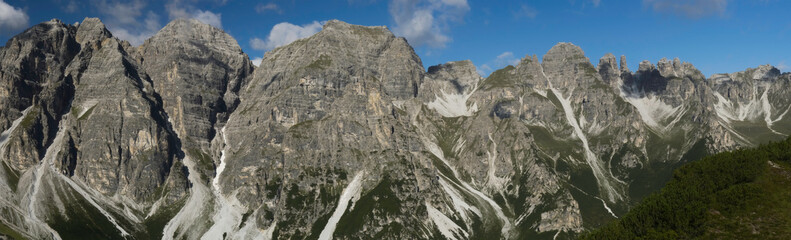 A panoramic view of the landscape