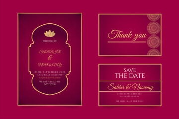 Bangladeshi Wedding Invitation Template