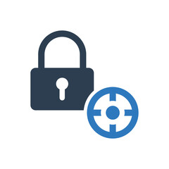 target security Lock icon