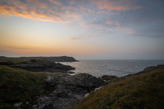 Couch&eacute; de soleil sur la pointe de la Varde