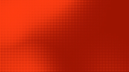 Dots halftone red purple color pattern gradient texture with technology digital background. Dots pop art comics style.