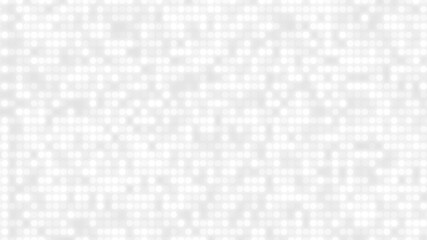 Dot white gray pattern gradient texture background. Abstract  technology big data digital background. 3d rendering.