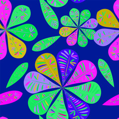 Floral seamless pattern.