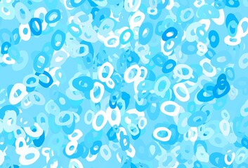 Light Green vector texture with disks.