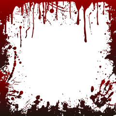 Halloween collection, blood stains, vector