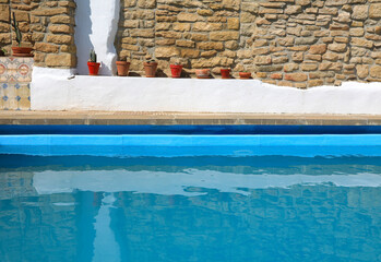 piscina exterior azul casa rural país vasco 4M0A3365-as20