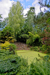 Fototapeta na wymiar Blenheim Palace Gardens - Woodstock, Oxfordshire, England, UK