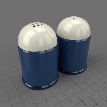 Ceramic salt and pepper shakers