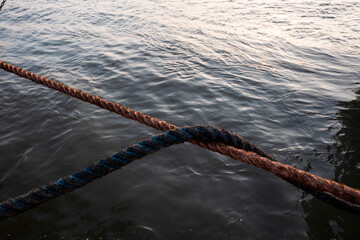 rope on the ship