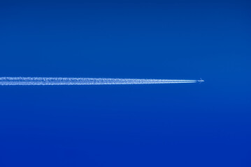 Plane on Blue Sky