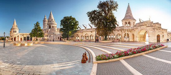 Fisherman's Bastion in the morning