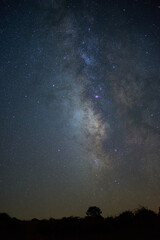 Fototapeta na wymiar Milky Way from SSalamanca, Spain