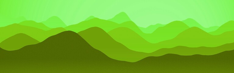 nice hills ridges in the dusk time digital graphic background texture illustration