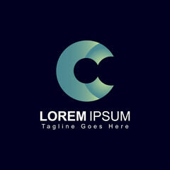 Creative C Letter Logo Design.