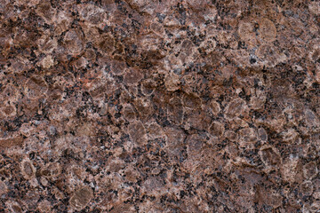 motley pattern of granite stone