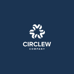 W logo vector alphabet icon illustrations