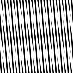 Diagonal lines seamless pattern. Angled stripes ornament. Linear motif. Pinstripes print. Striped background. Tilted line shapes wallpaper. Slanted stripe figures backdrop. Vector illustration