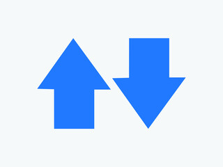up and down arrow icon