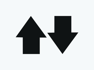 up and down arrow icon