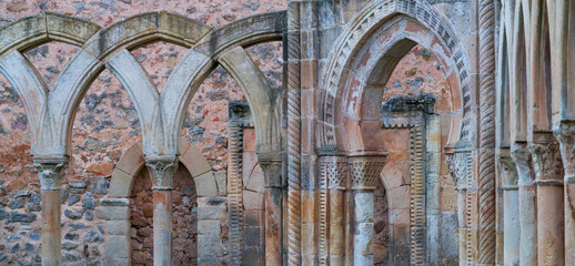 Monasterio de San Juan de Duero, Soria province, Castilla y Leon, Spain, Europe