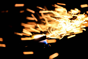 Lighting Fireworks