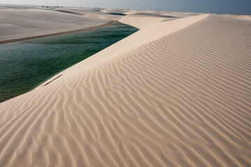 sand dunes in the desert