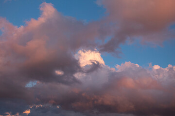 Colorful clouds