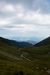 Landscape in the mountains