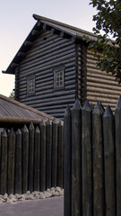 old wooden house