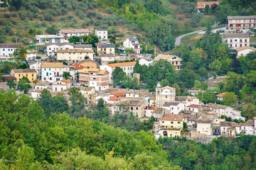 Fototapeta na wymiar Carpineto della Nora in Abruzzo province of Pescara
